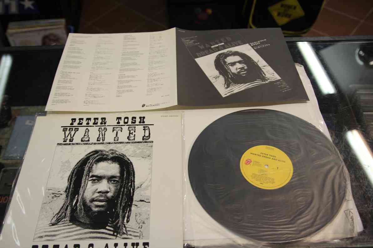PETER TOSH - WANTED DREAD OR ALIVE - JAPAN